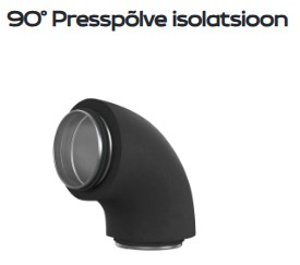 90° Presspõlve isolatsioon 19mm